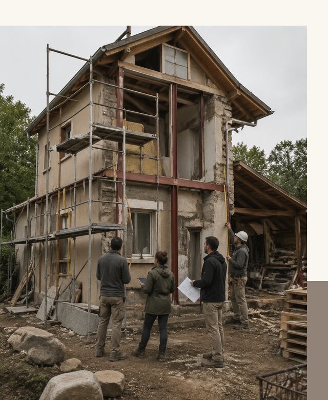 Реконструкция загородного дома под ключ в Верхней Пышме от бюро